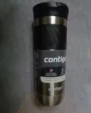Contigo Byron 2.0 20oz Stainless Steel Travel Mug - SNAPSEAL Lid - silver black