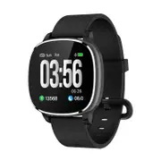 B19 Full Touch GPS Trajectory Wristband Real-time Health Monitor Fitness Track Smart Watch BLACK COLOR