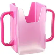 Milk Carton Holder with Handle Reusable Juice Box Bag Holder No Squeeze Adjustable Folding Food Pouch and Milk Box for Kids