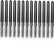 CTIRCHIU 20pcs Portable Eyebrow Brush with Lid Multi-functional Eyelash Combs for Makeup Brow Applicator for Daily Use Lightweight and Convenient for Men and Women