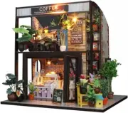 Flever Dollhouse Miniature DIY House Kit Creative Room with Furniture