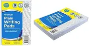 160 Sheets Plain Writing Pad 15cm x 10cm Paper Office Study Note Book Memo White