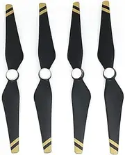 4Pcs Carbon Fiber Propellers Blades Quick Release Composite Self-Locking Propeller Prop Compatible with DJI Phantom 4/4 Pro/4 Series
