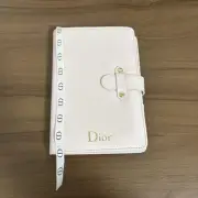 Dior Pink Leather Notebook Cover A5 Size