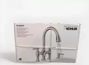 Kohler Oresund Pull-Down Bridge Kitchen Sink Faucet R28705-SD-CP