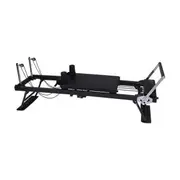 TOPONE Foldable Steel Frame Pilates Reformer Machine Perfect for Home Workouts - Black