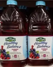 2 PACK- Old Orchard Healthy Balance Cranberry Grape Juice with Vitamin C 64 Oz.