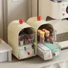 Acrylic Transparent Showcase PP Storage Container Teas Bag Storage Box Pantry