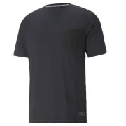 New Puma Golf EGW Cloudspun Pushcart Pocket Tee Puma Black Heather Size Small