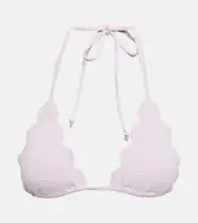 [Marysia] Marysia Broadway triangle bikini top AU 12 purple