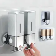 Soap Shower Gel Wall Mount Shampoo Liquid Dispenser Household Bathroom Kitchen