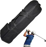 Golf Travel Bag - Lightweight Protective Golf Cover, Heavy-Duty Golf Club Travel Bag | Spacious Golf Carry Bag, durablee Golf Bag Cover for Men Women, Ideal for Flights, Long-Distance Travel