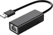 USB Type C Ethernet Adapter - Aluminum LAN Adapter - Gigabit Ethernet Adapter USB Type C To Network Converter - Compatible With USB Type C Laptops, Tablets, And Smartphones