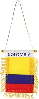COSMEVIVI Car Mirror Pendant Decorative Flag Farmhouse Decor Home Ornament Car Interior Accessory