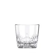 6x Ocean Matter Flow Double Old Fashioned Glass 350ml Wiskey Cocktail Scotch