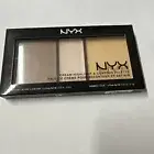 NYX Cream Highlight & Contour Palette Brand New LIGHT/CLAIR.