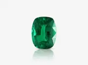 1.98 Carat Natural Loose Emerald, Vivid Green Cushion, GRS Certified Rare Gift