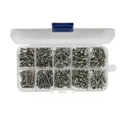 387 Pcs/Set Stainless Stelel Screws Set For Traxxas TRX-4 1/10 RC Car Crawler D