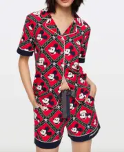 XMAS GIFT BNWT PETER ALEXANDER DISNEY MICKEY MOUSE PJ SET RRP$129 WOMAN XMAS