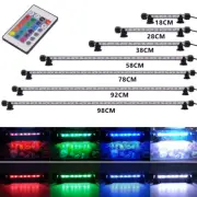 Fish Tank Aquarium Lights LED Waterproof Full Spectrum Aqua Lamp RGB AU 18-92CM