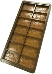 Willy Wonka DIY Chocolate Factory Bar Casting Mold Mould 7.5'' x 3.5"