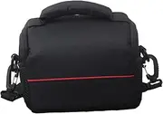 Veemoon Camera Shoulder Bag Portable Crossbody with Shockproof Lining and Mesh Pocket for Cameras Durable Protection Compact Design