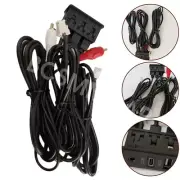 Car Android Navigation Interface Extension Cable Panel Adapter USB TYPE-C AUX