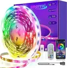 50' LED Strip Lights RGB Color Changing Music Sync - App Control - Smareal