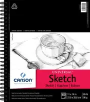 Canson Universal Spiral Sketch Book 11"X14"-100 Sheets 702-193