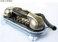 在飛比找Yahoo奇摩拍賣-7-11運費0元優惠優惠-【多多百貨 189】美思奇歐式經典復古電話機/電話分機 精美