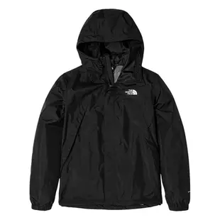 The North Face 男新款 ANTORA 防水排濕耐磨登山健行連帽外套(亞洲版型).夾克_黑 N