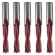 Freud 5 Pack of Left Hand Rotation 8 Mm dia Brad Point Bit BP80057L-5PK