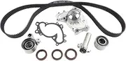 Timing Belt Kit with Water Pump TKT-024 Compatible with 1994-2004 Toyota Camry Avalon Sienna Solara Lexus ES300 RX300 3.0L V6 1MZFE DOHC 24V Engine