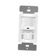 in Wall PIR Motion Sensor Light Switch, Occupancy Neutral Wire Required, 4A
