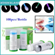 Dental Microbrush Disposable Cleaning Micro Brush Bendable Applicator Tips