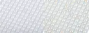 Half Pearls Self Adhesive AB Effect Ø6mm Gloss Scrapbooking Adhesive Strips 260