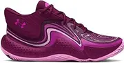 [Under Armour] Spawn 6 Mid Mens Purple Basketball Shoes 3027647-500