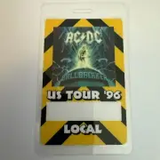 AC/DC BallBreaker Backstage Pass Original 1996 Hard Rock Music Laminated US Tour