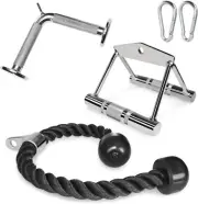 High-Performance Tricep Pull Down Attachment Set for Home Gym Flexibility