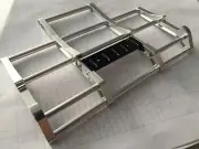 Aluminum metal Front Animal Bumper Guard for RC Tamiya 1:14 Tractor Truck Silver