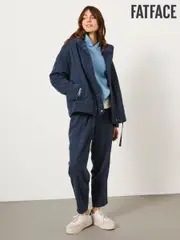 FatFace Navy Mabel Quilted Jacket (E98940) | $205