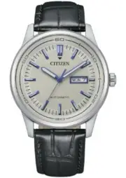 Citizen Automatic Leather Strap Men's Watch NH8400-10A