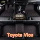【現貨】適用豐田Toyota vios 腳踏墊  1代 2代 3代 專用包覆式 Vios腳踏墊 汽車皮革腳墊 NCP42