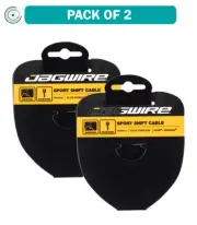 Pack of 2 Jagwire Sport Shift Cable 1.1x4445mm, Slick Stainless Steel