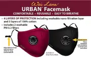 URBAN & NANO Facemask™ - Washable Face Mask Mouth Masks Protective Reusable
