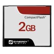 Synergy Digital 2GB Compact Flash Memory Card - 30MB/s
