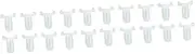 VICASKY Professional Nail Art Ring 100pcs Manicure Rings Set for Comparison for Beginners Salons