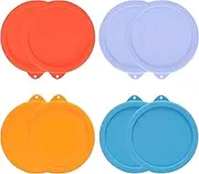 2 Cup Silicone Replacement Lids Storage Cover for Pyrex 7200-PC Glass Bowls (Container not Included) 8 Pack Microwave, Dishwasher and Freezer Safe