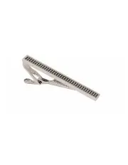 [Cudworth] Antique Rhodium Plated Tie Bar in Silver