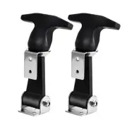 Draw Latches Rubber Stainless Steel Buckle Hood Locks Hasp